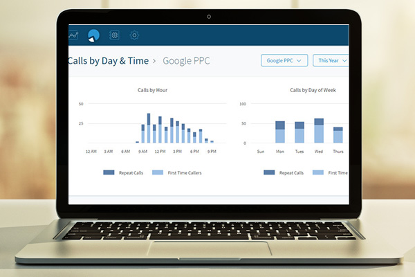 CallRail Stats Graph