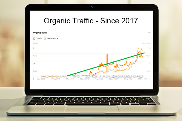 Skylands Organic Traffic
