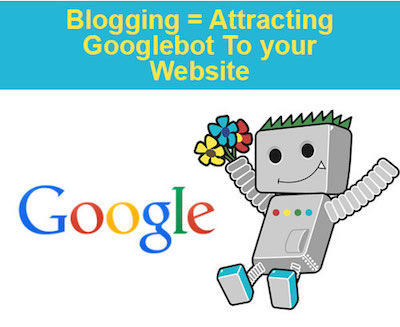 Blogging to attract Google