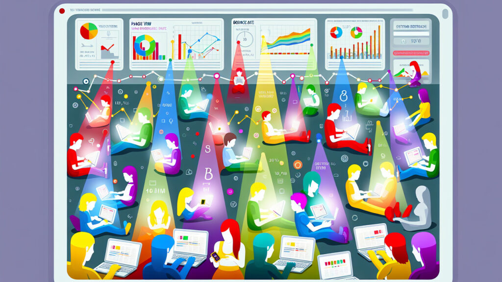 Web traffic analysis for content marketing