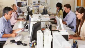 digital advertising agency at desk