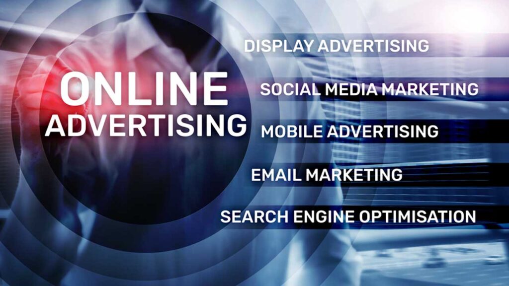 various paid advertising platforms